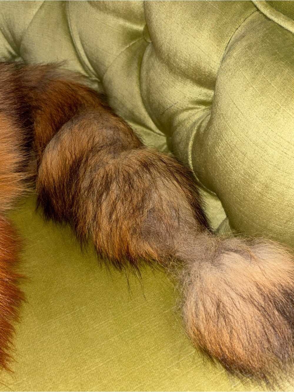 Women Fox Fur Trapper Hat Winter Natural Fur Hat with Tail - Picture 6 of 11